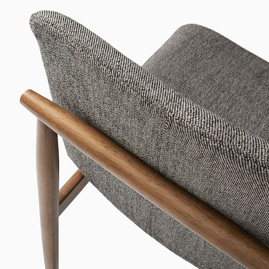 west elm framework upholstered dining chair