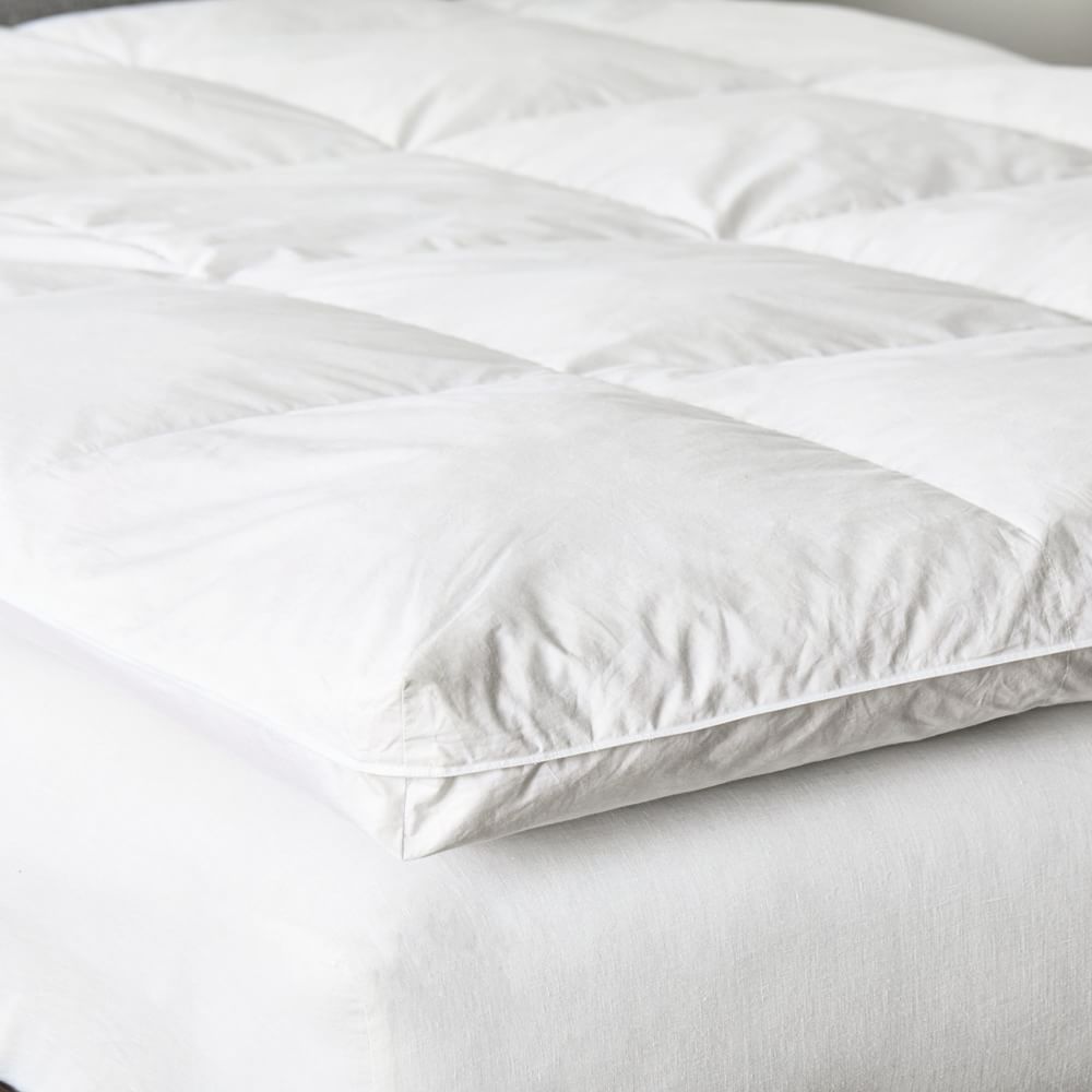 feather bed mattress topper queen