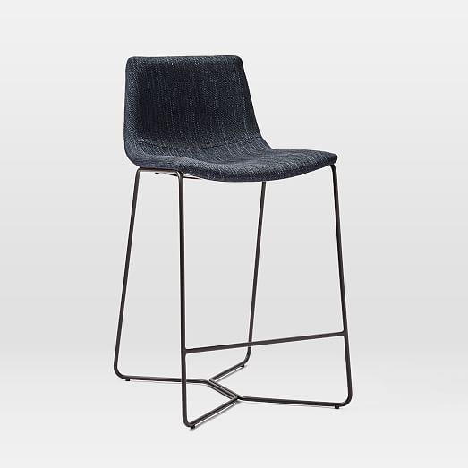 slope bar stool west elm