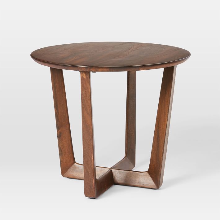 west elm walnut side table