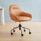 valentina leather office chair