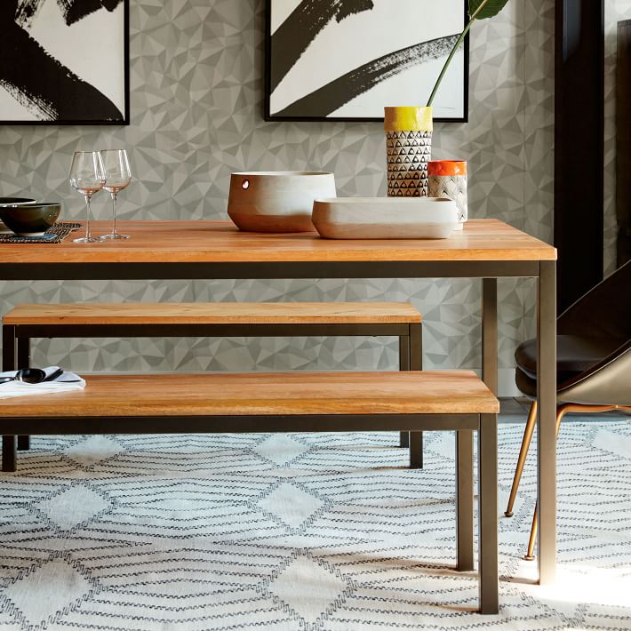 west elm mango wood dining table