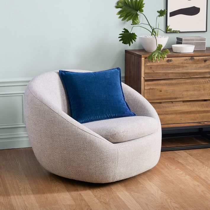 west elm cosy swivel chair