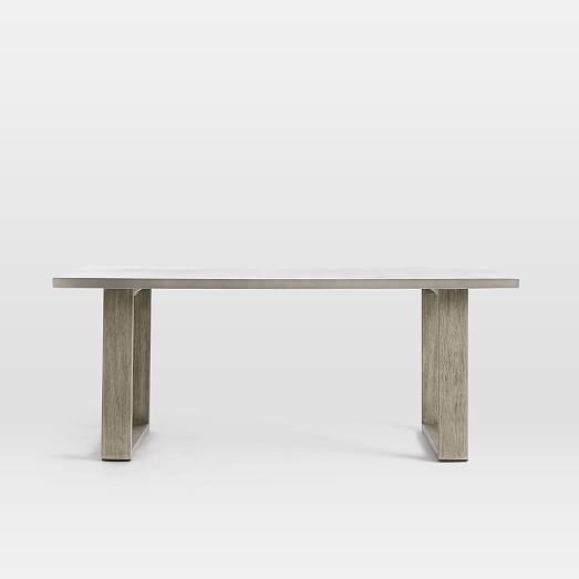 lightweight concrete dining table