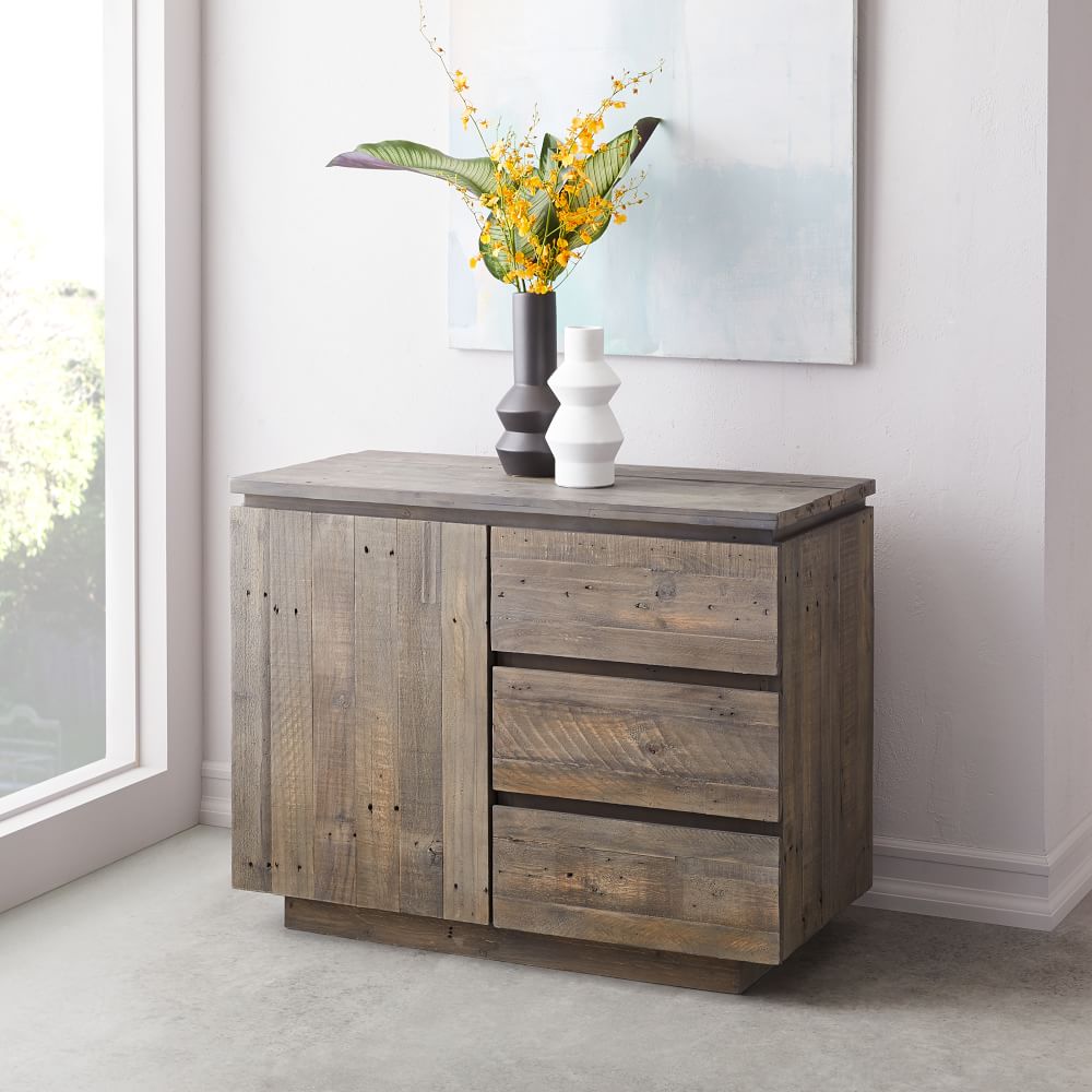 Emmerson Modern Reclaimed Wood Buffet Table West Elm