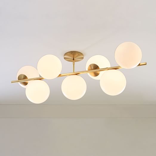 west elm sphere stem chandelier