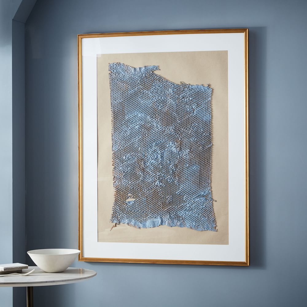 Simply Framed Oversized Gallery Frame Antique Gold/Mat West Elm