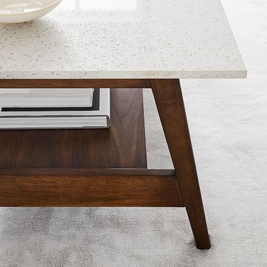 west elm easel frame coffee table