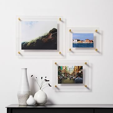 5x7 acrylic wall mount frames