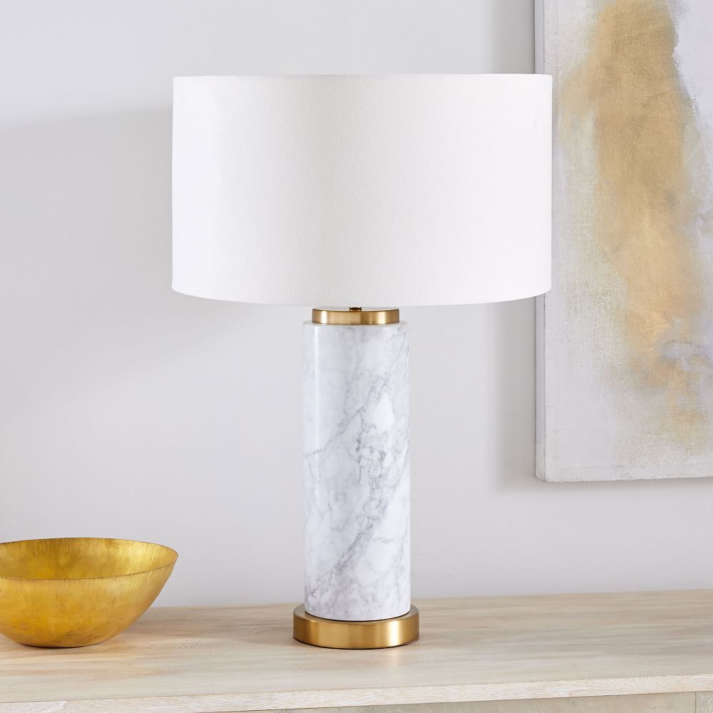 tall thin lamp base