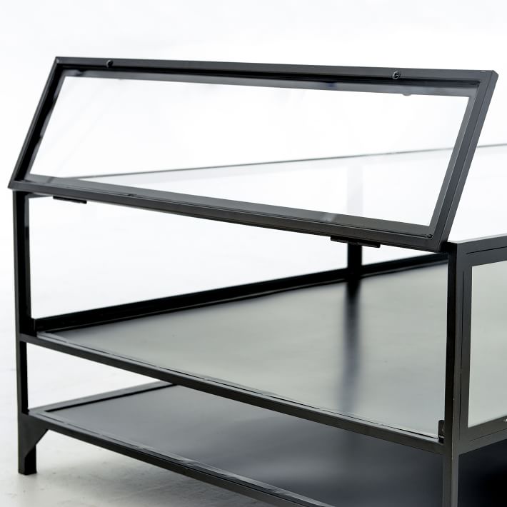 west elm shadow box coffee table