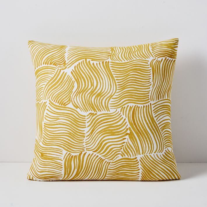 Samuji Ripples Pillow Cover West Elm