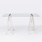 west elm desk glass