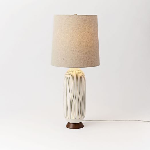 west elm mid century table lamp