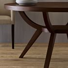 arc base pedestal table