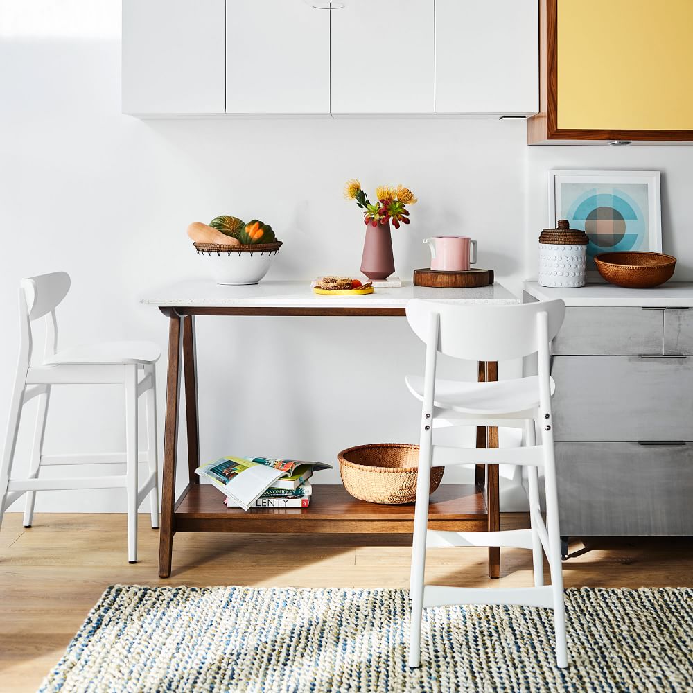 Classic Café Lacquer Bar & Counter Stools West Elm