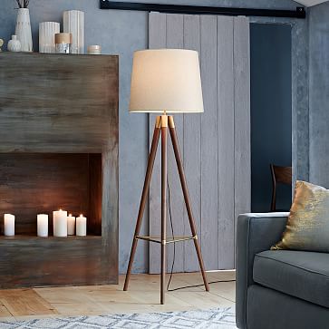 west elm wood floor lamp