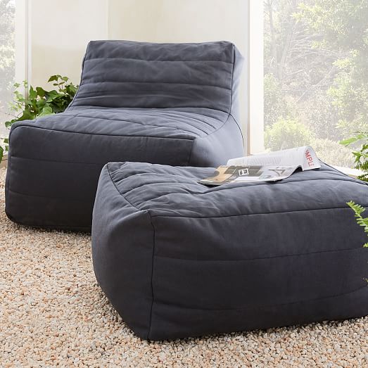 west elm bean bag chair