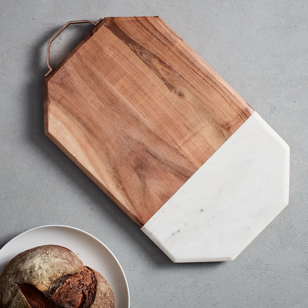 Marble & Wood Charcuterie Board West Elm