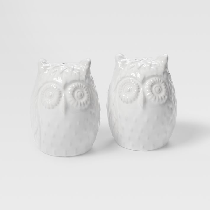 owl and willow salt and pepper grinders