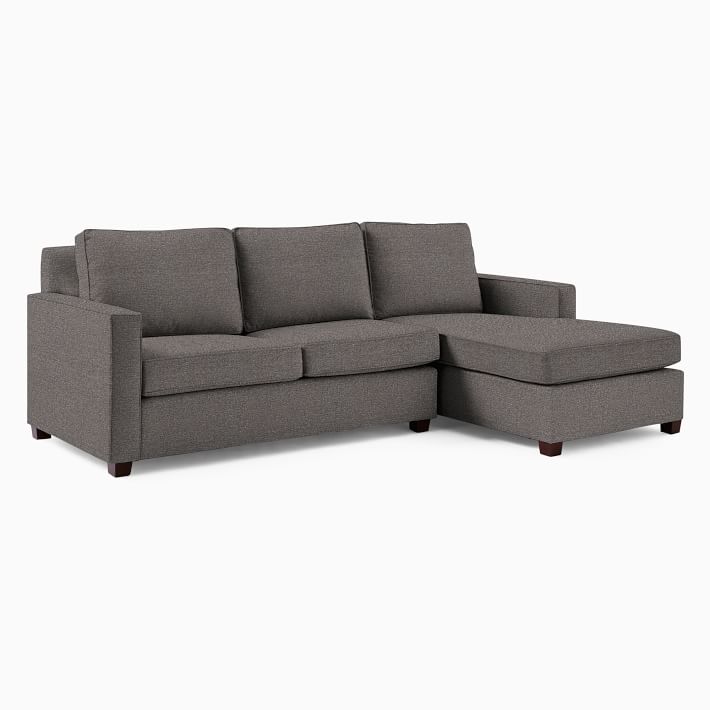 west elm right arm chaise