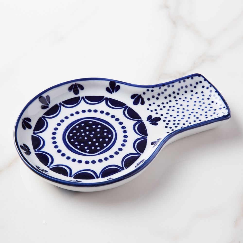 Scallop Print Spoon Rest West Elm