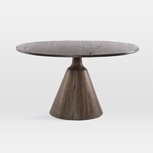 west elm reclaimed wood round dining table