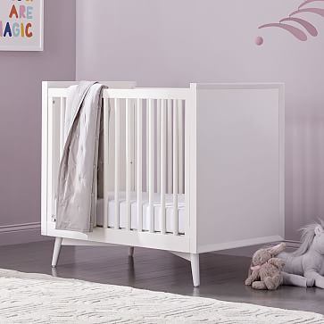 mini crib and mattress set