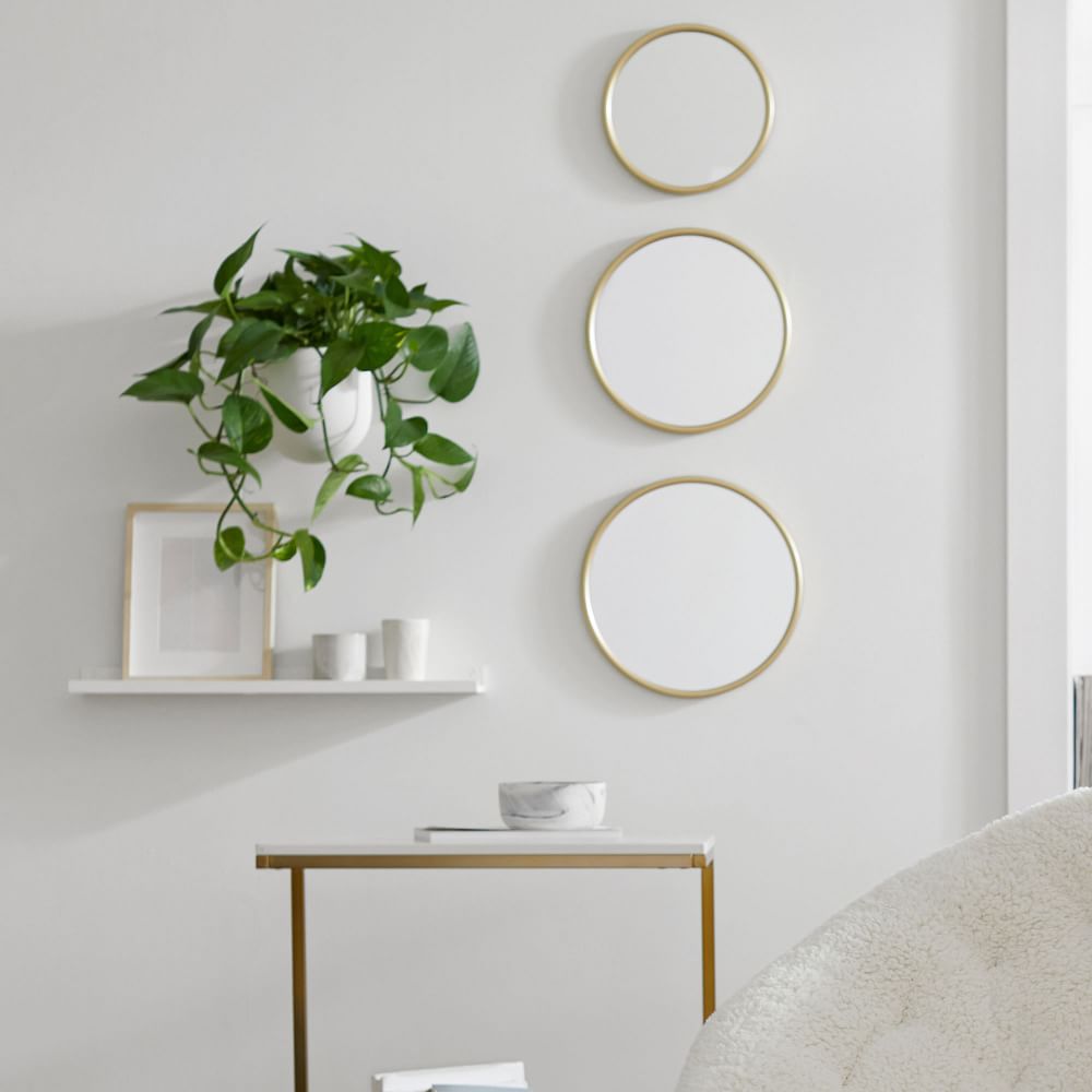 Metal Framed Mirror Set West Elm