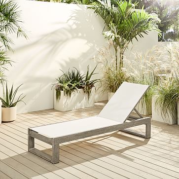 west elm outdoor chaise