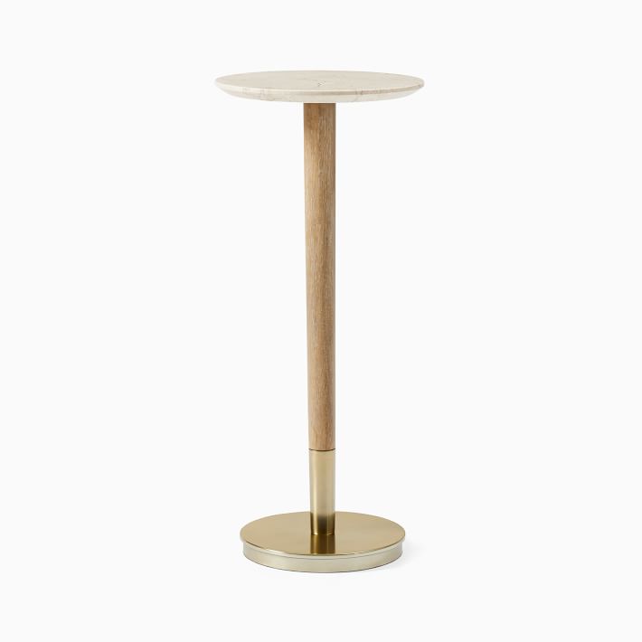 mid century drink table west elm