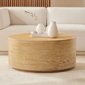 round drum table