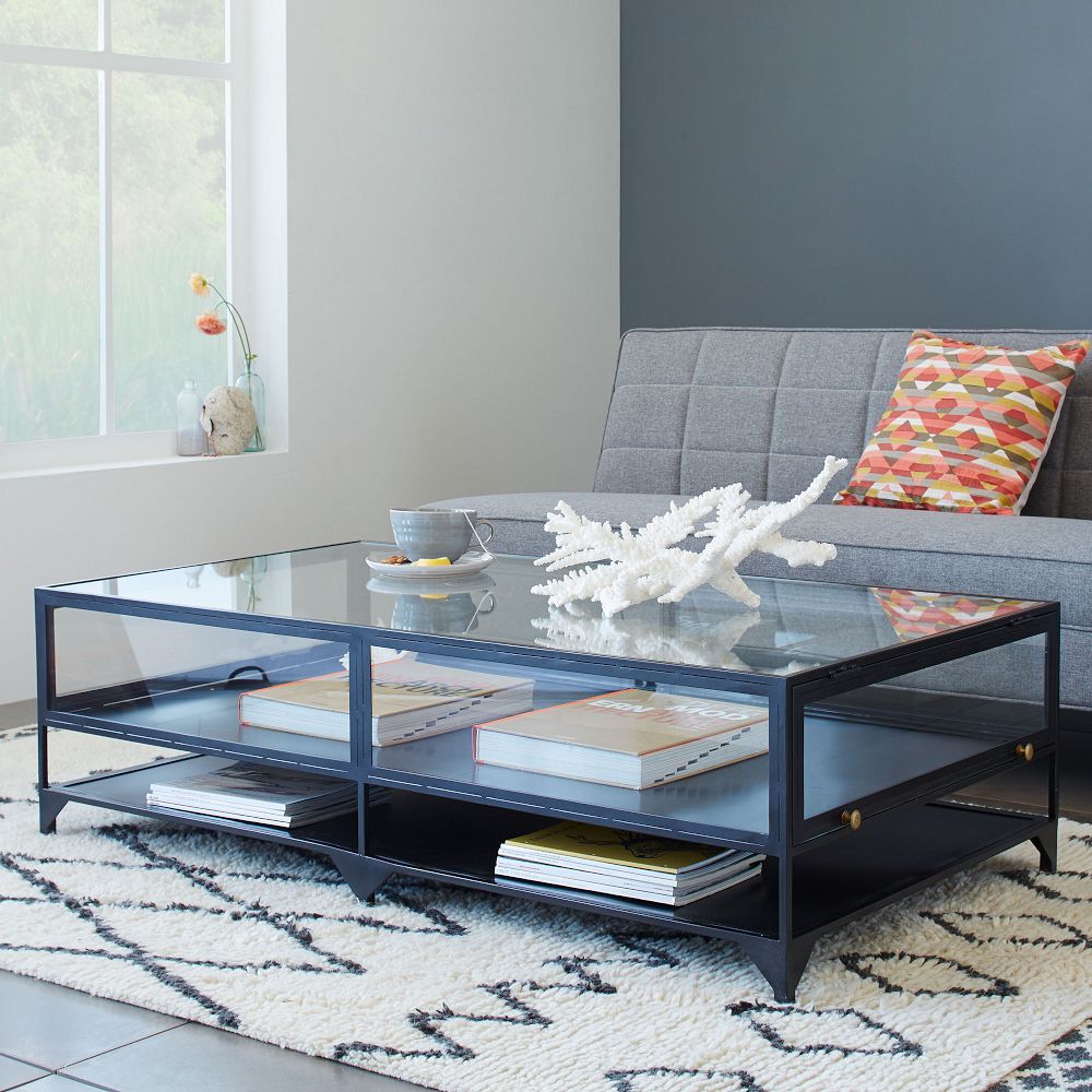Payson Rectangle Coffee Table (54") West Elm