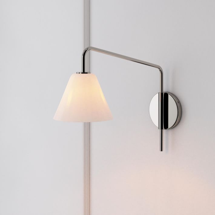 west elm sconce plug in