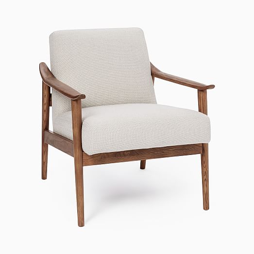 west elm chair mid century