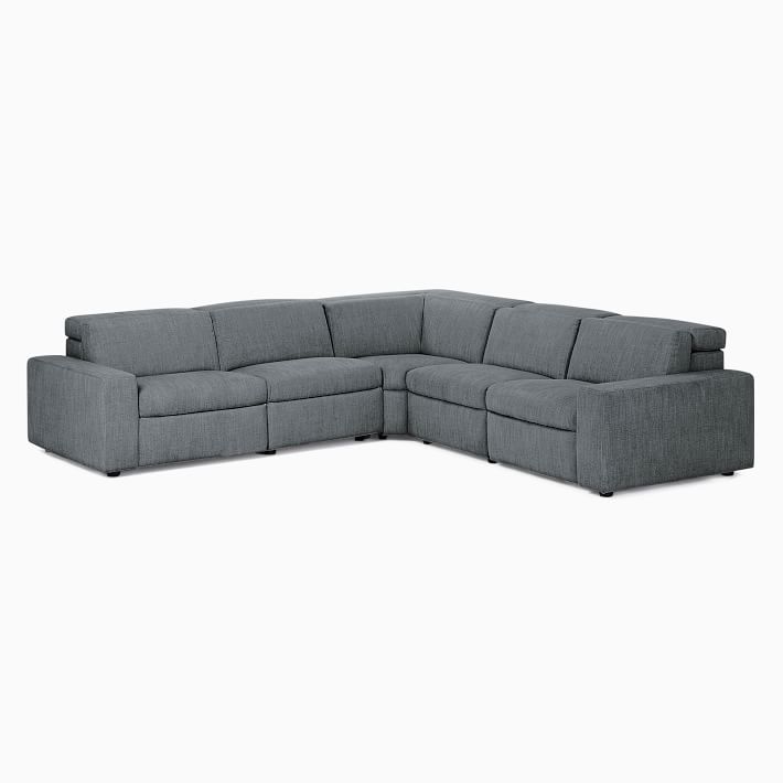 pottery barn reclining sectional