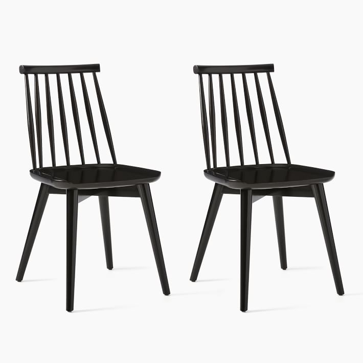 black dining chairs west elm