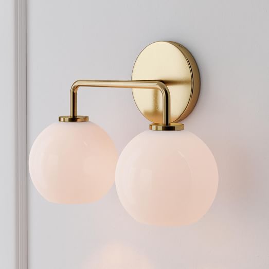 west elm vanity light