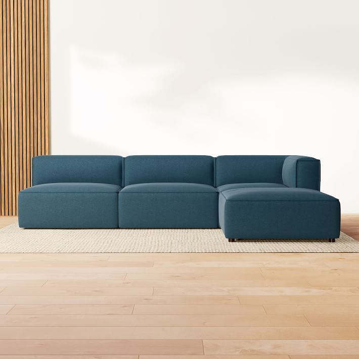 Remi 4 Piece Sectional Sofa With Chaise West Elm