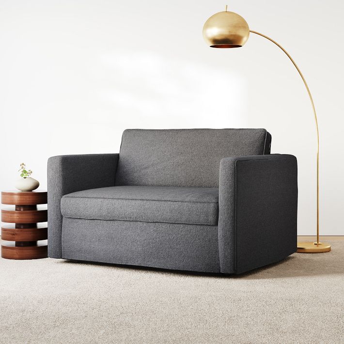 Harris Fitted Slipcover Chair and a Half West Elm