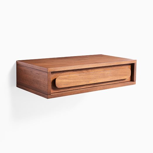 west elm floating nightstand