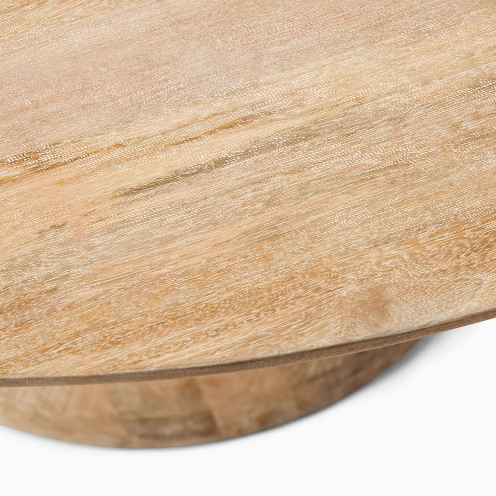 Winona Round Pedestal Dining Table (48", 60") West Elm