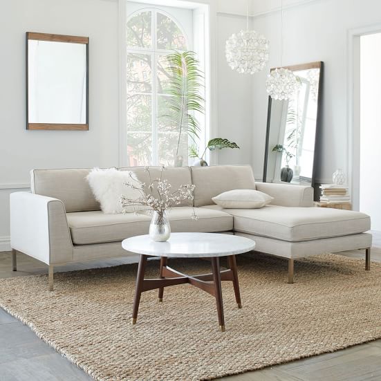 Industrial Wood Frame Floor Mirror 30"W x 72"H West Elm