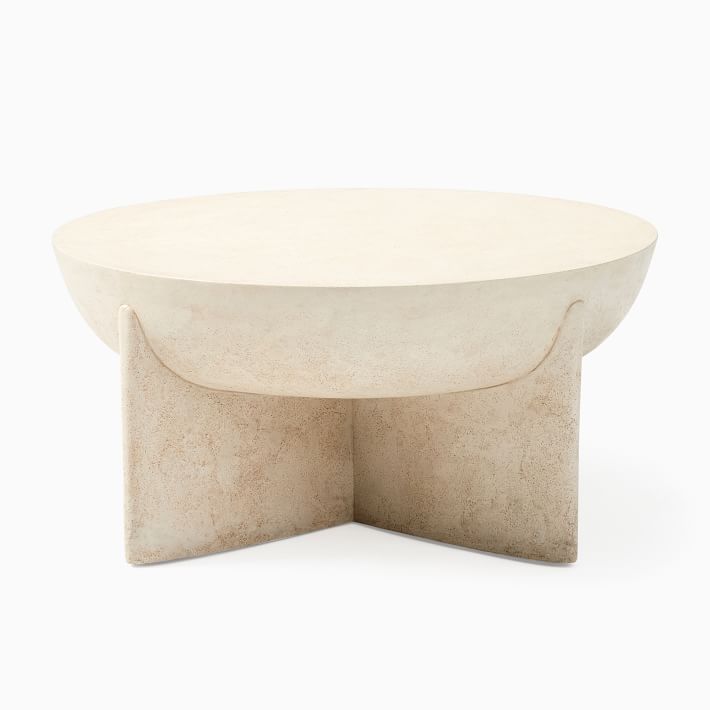 west elm monti lava coffee table