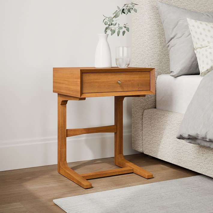 MidCentury CShaped Nightstand (18") West Elm