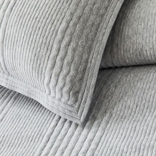 Cotton Cloud Jersey Duvet Cover & Shams West Elm