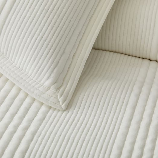 Cotton Cloud Jersey Duvet Cover & Shams West Elm