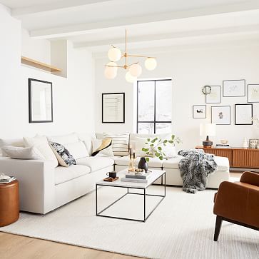 Streamline Rectangle Coffee Table | Modern Living Room Furniture | West Elm