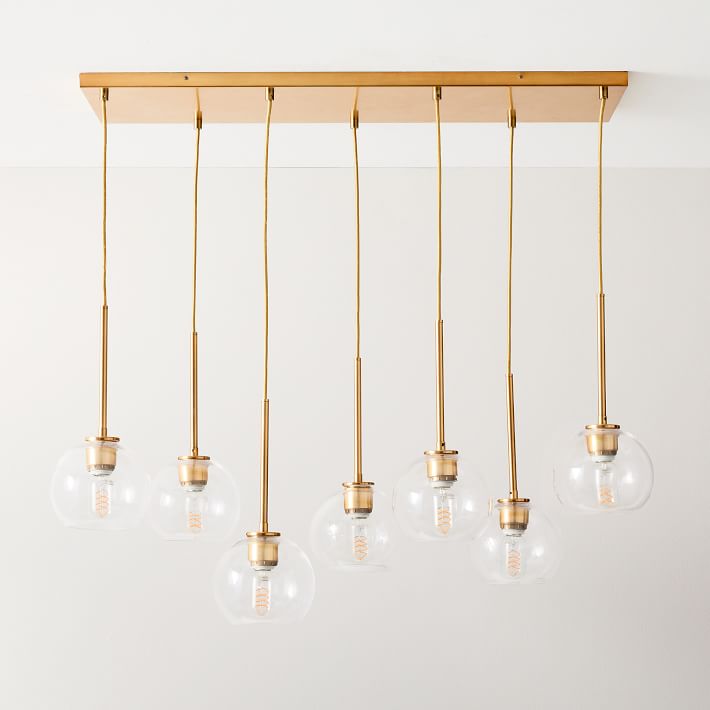 west elm sculptural chandelier