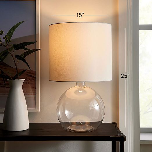 Omzet Verwant Naar de waarheid Foundational Glass Table Lamp (25"–31")